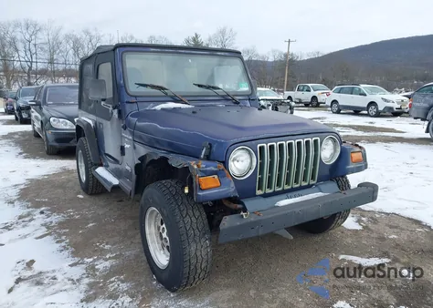 1997 Jeep Wrangler Sport from USA, damaged, VIN 1J4FY19S0VP484211